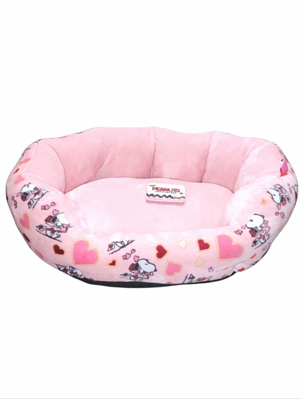 Peanuts 2026 Pink Red Hearts Valentine's Day Snoopy Pet Dog Cat Bed New w/ Tags